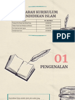 Tajuk 5 Sejarah Kurikulum Pendidikan Islam