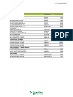 Dali Controls Price List 1st Jan 2014