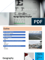 KIUNGA DISTRICT HOSPITAL Surgical Audits For 2021 (WPHA)