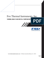 FoxThermal Ft1 Manual