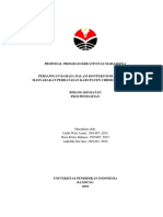 Proposal - Persaingan Bahasa Dalam Konteks Sosial Budaya Masyarakat Perbatasan Kabupaten Cirebon Dan Brebes