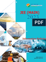 JEE Main 2023 Information Bulletin