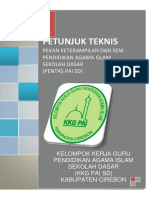 Juknis Pentas Pai SD Kab. Cirebon THN 2023