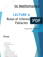 Discrete Structures - Lecture 6