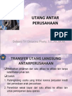 X - Utang Antar Perusahaan