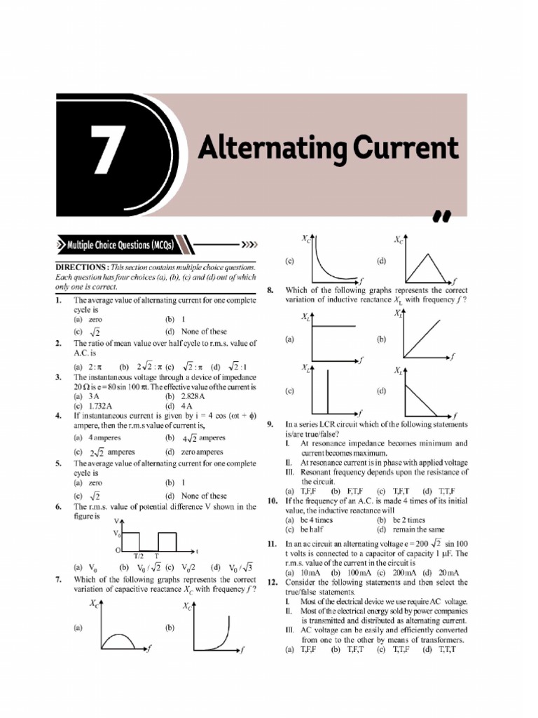 Alternatig Current | PDF