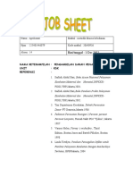 Job Sheet Apriliasari