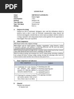 Lesson | PDF | Human Communication