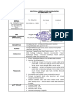 Identifikasi Pasien Sebelum Pengambilan Spesimen