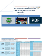 Metode & Pemasangan Base Isolator Jembatan Dan Gedung