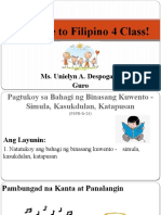 Filipino 4 Lesson 4