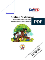 1st Quarter Module 4- Mga Yugto Ng Pag-unlad Ng Kultura Sa Panahong Prehistoriko(1)