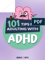 101 Tips For Adulting With Adhd