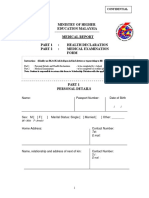 Medical Report Form