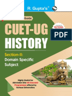 R Gupta's Popular Master Guide For CUET-UG History 2022