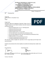 Surat Izin Permohonan Data