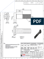 Hexagon Socket Head Screw M8X43mm