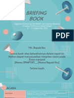 Briefing Book - Peserta Rapat Diseminasi ERI - Margo 12 Sept 2022