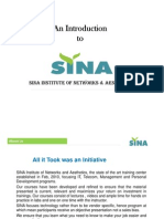 An Introduction To To: Sina Institute of Networks & Aesthetics