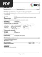 MSDS Rust-Remover-SDS5048 | PDF | Toxicity | Dangerous Goods