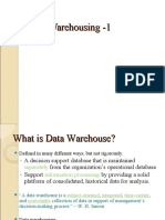 UNIT-1 Data Warehousing Part-III