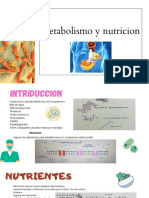 Nutricion, Metabolisno