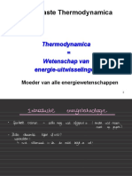 Toegepaste Thermodynamica Intro