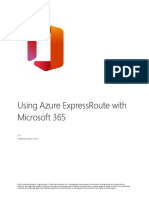 Using Azure ExpressRoute With Microsoft 365