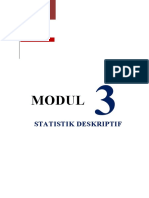 Modul 3 Statistik Deskriptif
