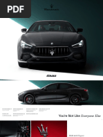 Maserati Ghibli Digital Catalogue EN