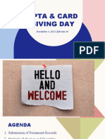 Hpta & Card Giving Day - PPT