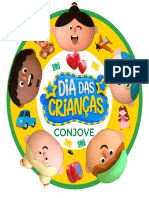 Feliz Dia Das Crianças-ARTE CAMPANHA