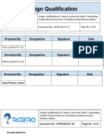 Qualification of Camera System For Batch Overprinting Details AbsencePresence Checking