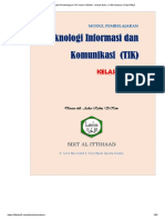 Modul TIK Kelas 4 SD Unduh Buku 1-50