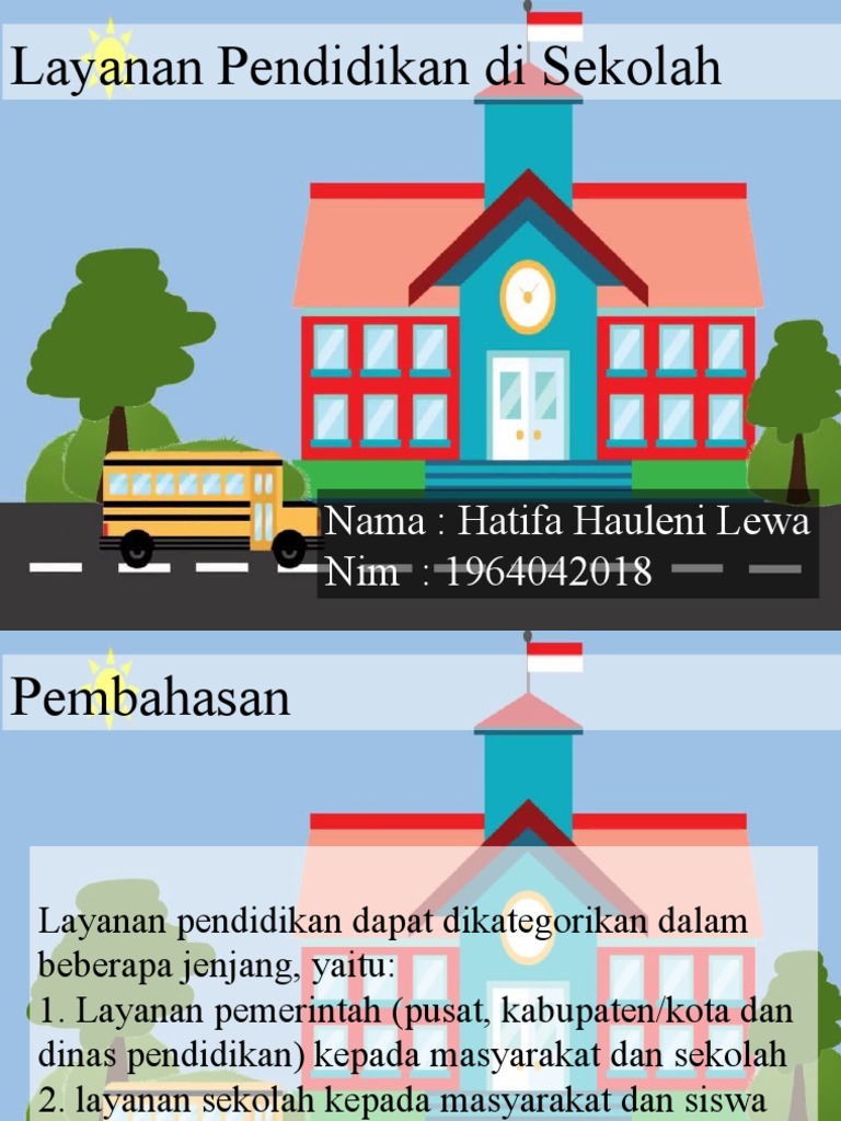Layanan Pendidikan Di Sekolah | PDF | Karier & Perkembangan