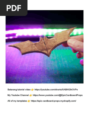 Batarang Templates