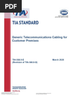 Cabling Standard - ANSI-TIA-EIA 569 A - Commercial Building Standard ...