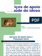 3.1. Serviços de Apoio À Saúde Do Idoso