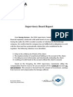 Supervisory Board Report
