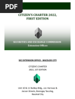 2022CC SEC Extension Offices Citizens Charter 2022 1st Edition