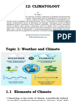 1 - 1 Elements of Climate