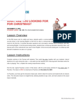 Christmas Commercial (A2-B1) Esl Lesson Plan