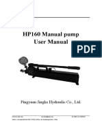 Manual For HP160 Hand Pump