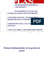 Gestion de Projets Avec MS PROJECT