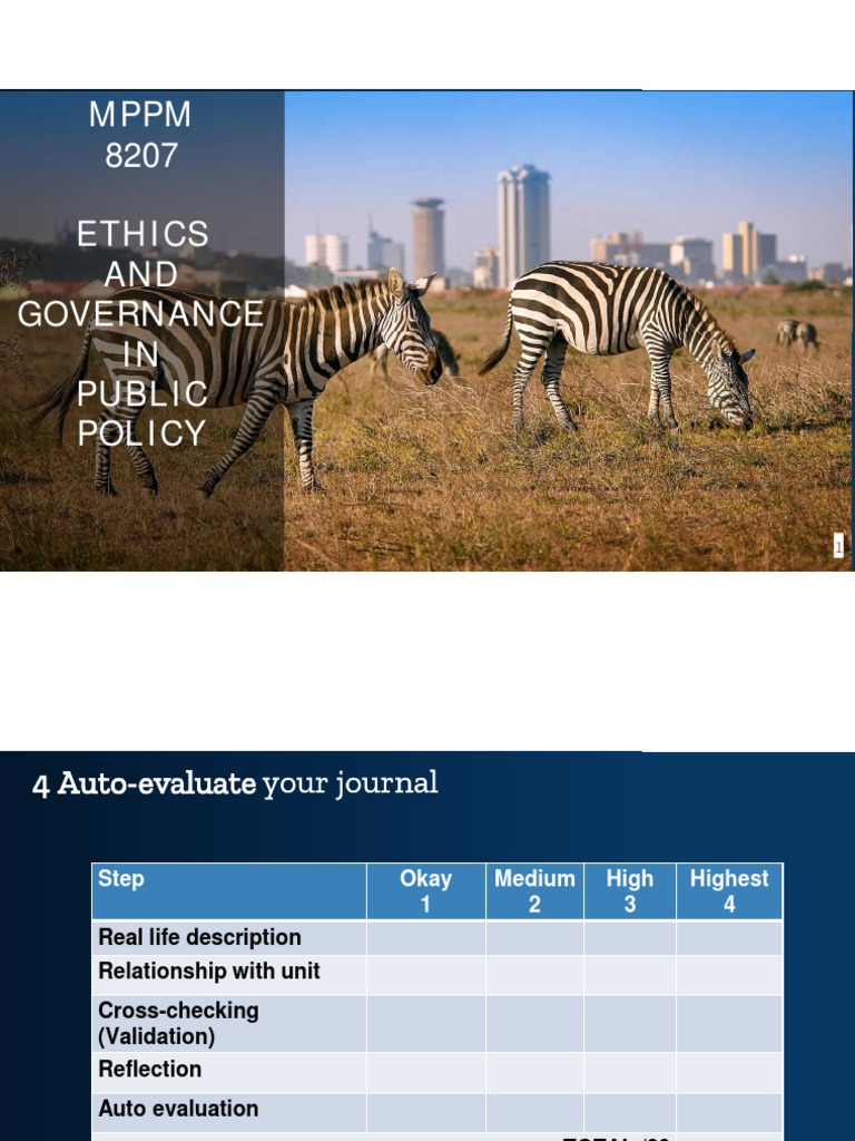 Ethics and Governance in Public Policy | PDF | Applied Ethics | Social ...