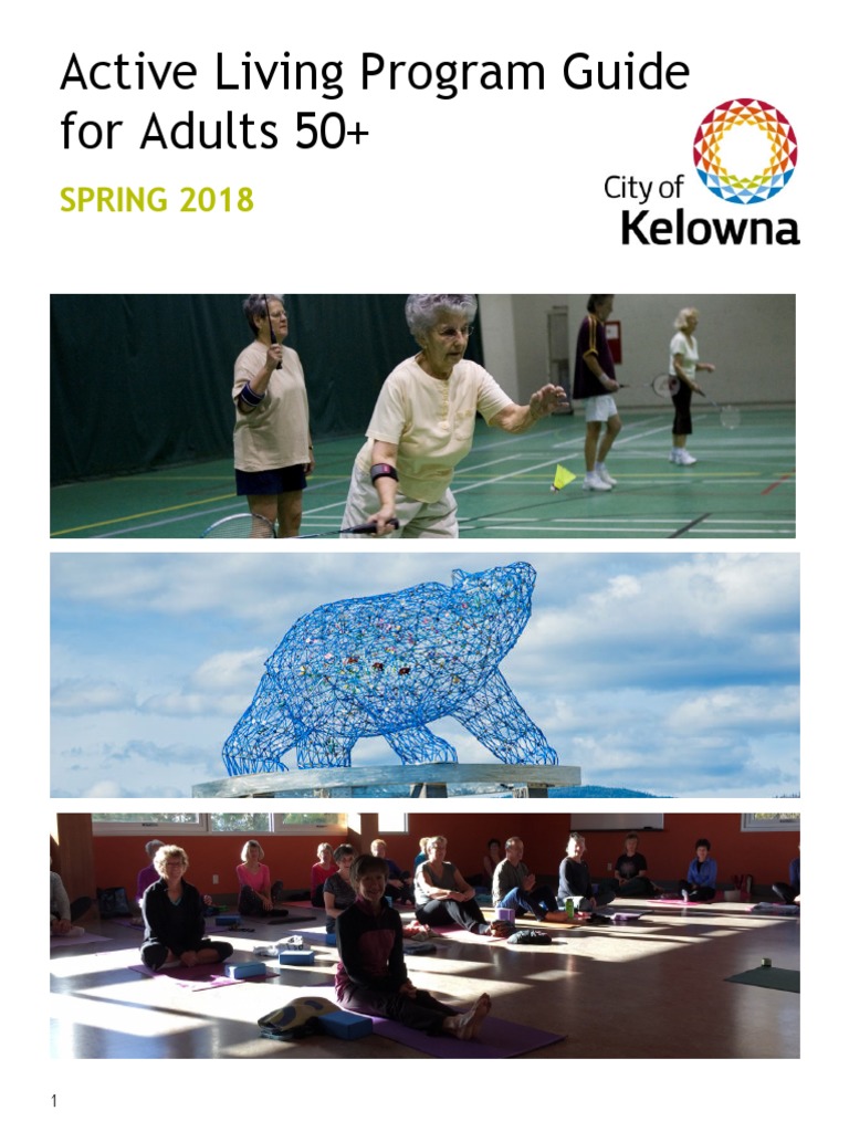 Active Living Program Guide For Adults 50 Pdf Room Download Free