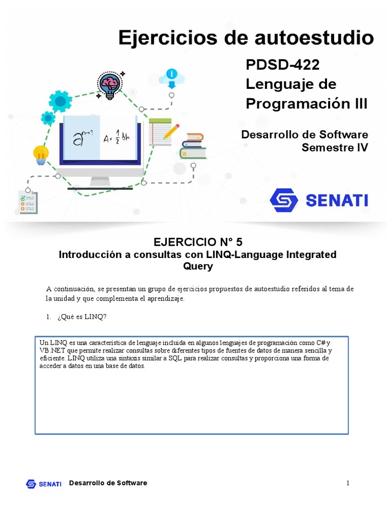 Introducción a LINQ para Programadores | PDF | Consulta integrada de ...