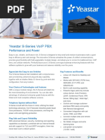 Yeastar S-Series VoIP PBX Datasheet en