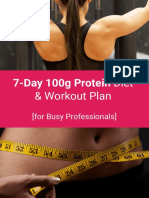 7-Day Fat-Loss Diet & Workout Plan For Busy Professionals