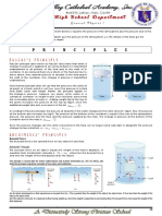 Principles of Experiment